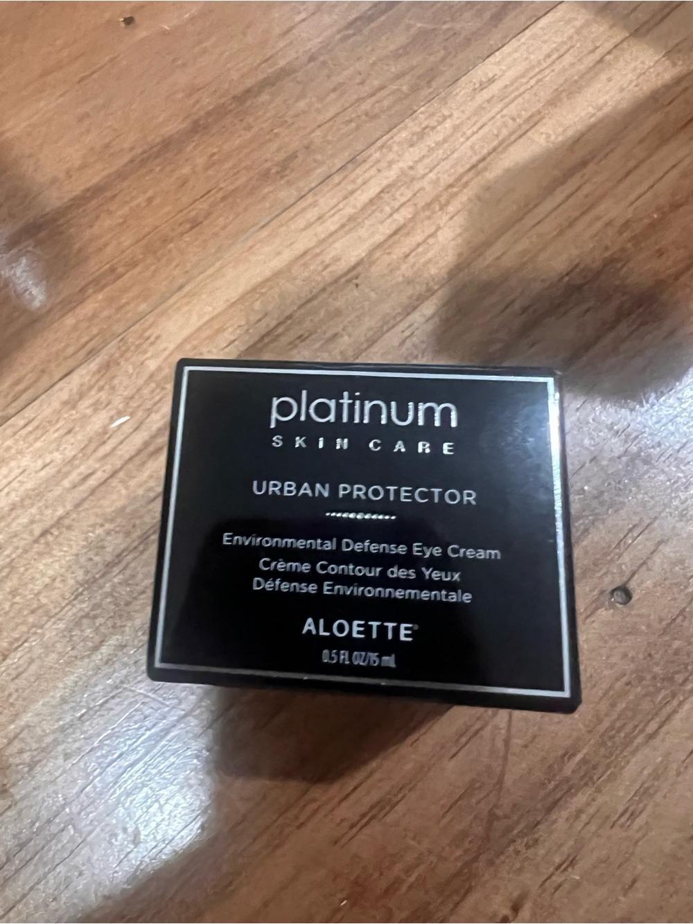 Aloette Platinum Skin Care Urban Protector Environmental Defense Eye Cream